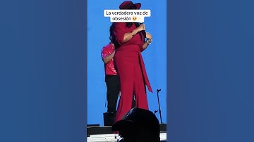 Thumbnail of AVENTURA, ROMERO SANTOS y JUDY SANTOS canta OBSESIÓN en concierto #aventura #shorts #romeosantos