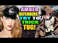 Amber Heard defenders try to TRICK ThatUmbrellaGuy!