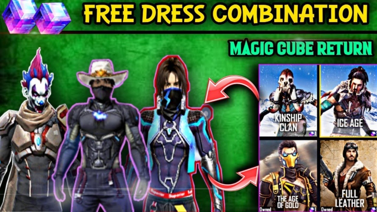 best Magic Cube bundle dress combination | Magic cube return Best bundle For dress combination |