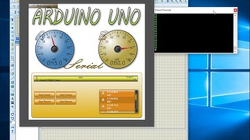 X SCADA VULKAN + PROTEUS + ARDUINO   VISUAL LANGUAGE TEST