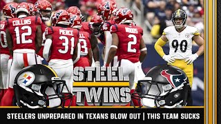 THE STEELERS SUCK! TEXANS BLOW OUT STEELERS 30-6 | ANOTHER BLOWOUT LOSS! Steelers vs Texans Reaction