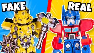 I Tested FAKE LEGO Transformers Minifigures…