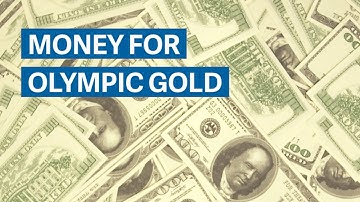 What countries pay for Olympic gold medals