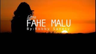 [Musika Timor]  Lyric Fahe Malu _ Robby Sanety