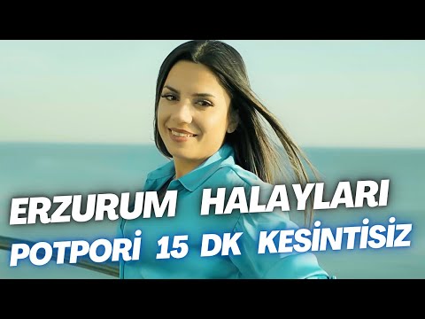 Erzurum Halayları - Potpori - 15 Dk. Kesintisiz - Aylin Demir