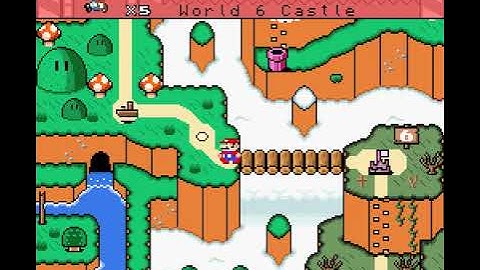 SMW Custom Overworld: Lost Players B