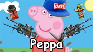 (Флеш-игры)Peppa Pig-НАРКОМАНИЯ!