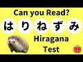 ?HIRAGANA READING TEST 02?learn Japanese