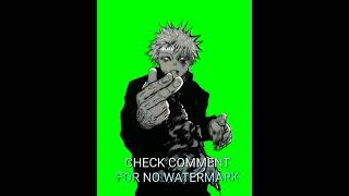 Gojo Greenscreen Video For Edit Jujutsu Kaisen