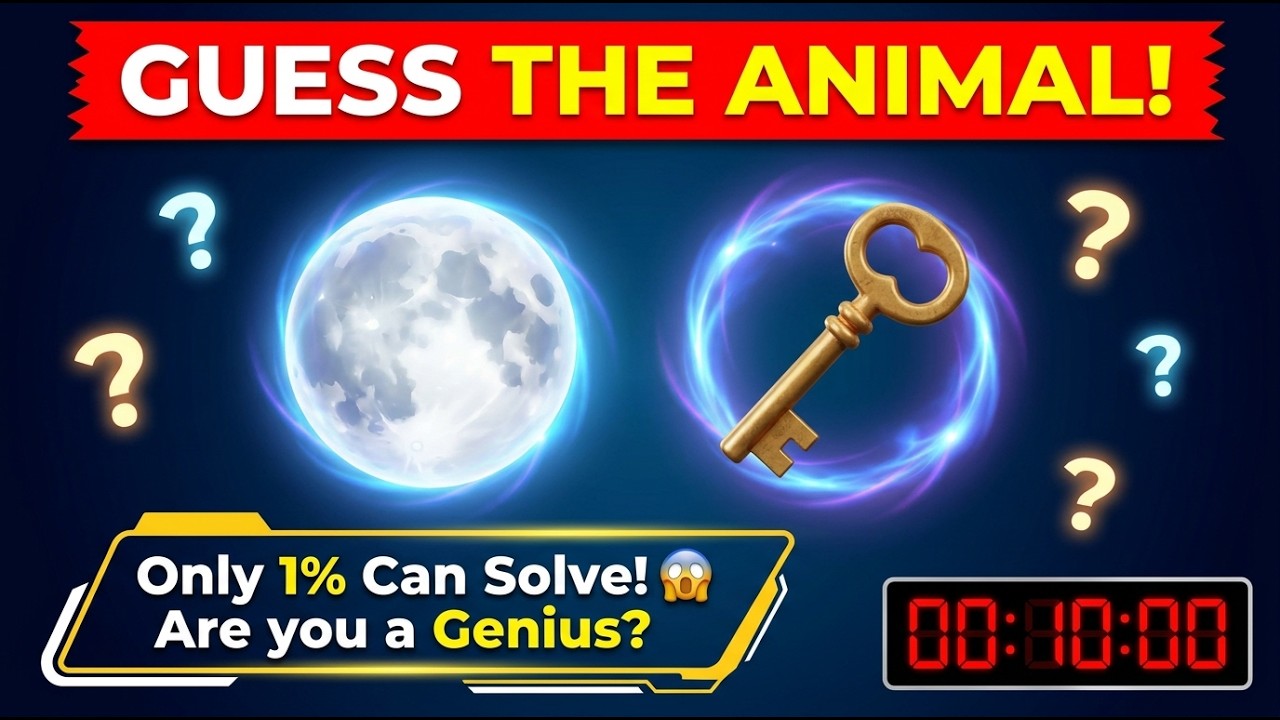 Guess The Animal By Emoji! 🦁 (Hardest Level)