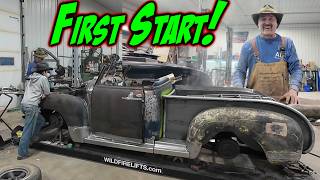 GMC Pickup's First Start + CNC Table Training With Ryder! by Halfass Kustoms 55,392 views 1 month ago 46 minutes