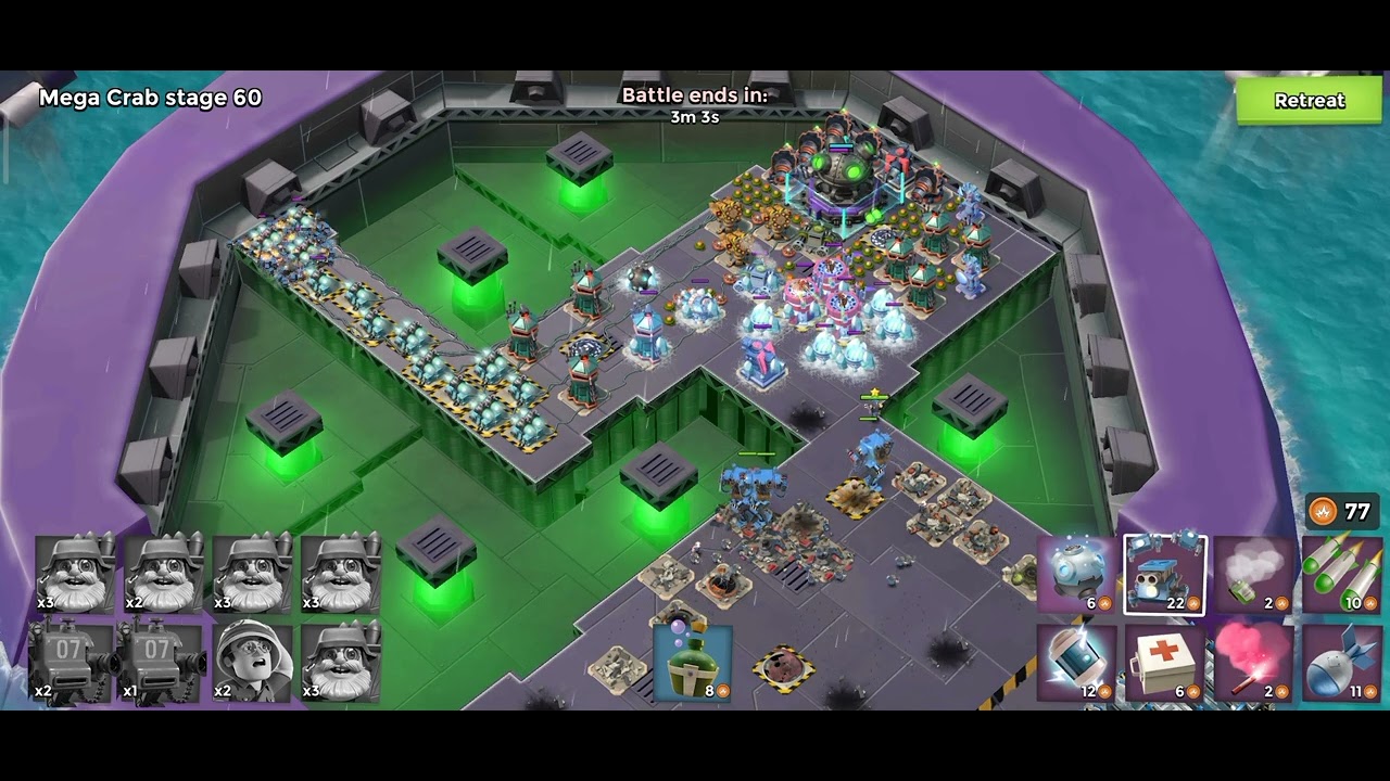 👿MEGA CRAB : 60 👿BOOM BEACH   . 2023🇧🇩