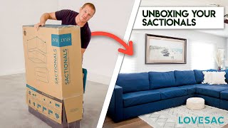 Unboxing Your Sactionals w/ Shawn Nelson | Product Tutorial Series w/ Lovesac CEO