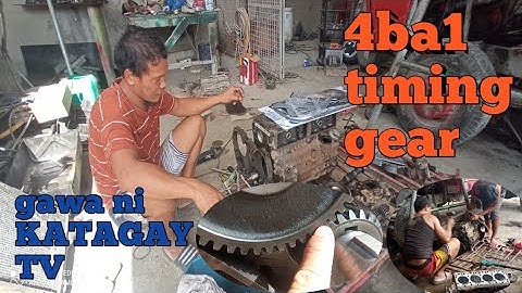 4ba1 timing gear by. KATAGAY TV