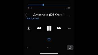 Joezi feat. Lizwi - Amathole (DJ Krait Remix)