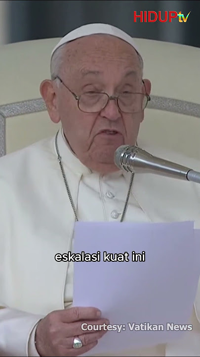 AUDIENCE PAUS FRANSISKUS 25 SEPTEMBER 2024  #pausfransiskus #indonesia #gerejakatolik #popefrancis