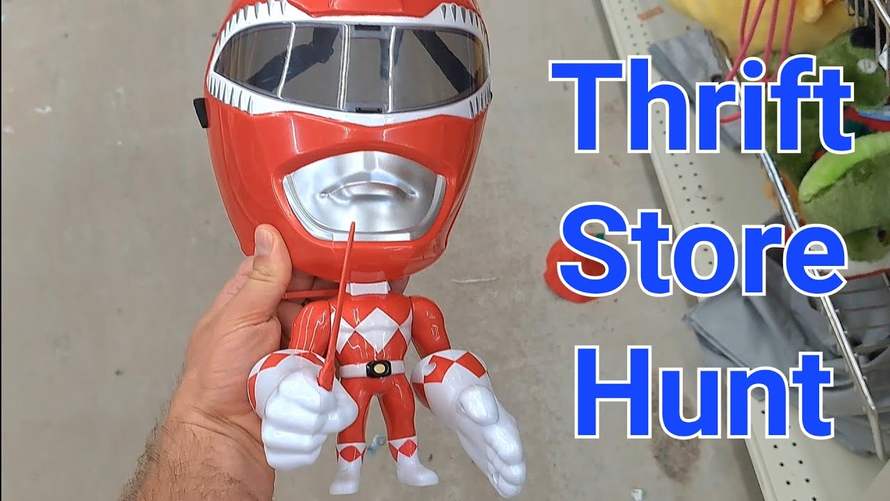 Thrift Store Hunt Goodwill Jurassic Park, Power Rangers, Spider-Man ...