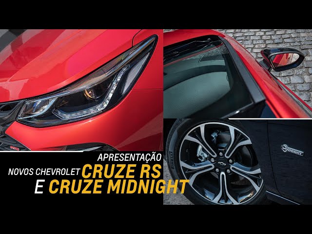 Video: Apresentação Novos Chevrolet Cruze RS e Cruze Midnight