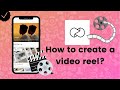 How to create a reel on unfold