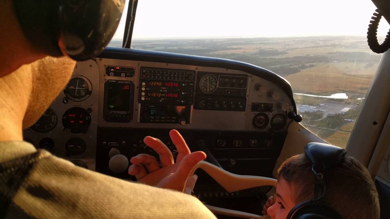 Alex's first small plane ride pt. 1 - YouTube