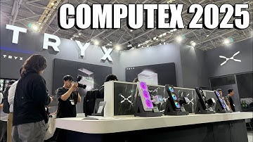 TRYX @ Computex - New Case, Dual 4" LCD AIO & 5" LCD Air Cooler