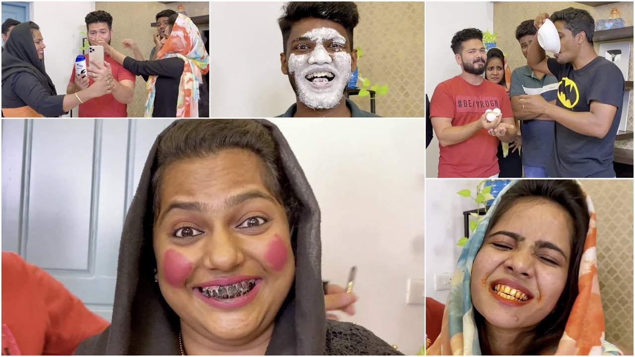 Funny Dare Challenge 🤣 | Suhana | Basheer Bashi | Mashura