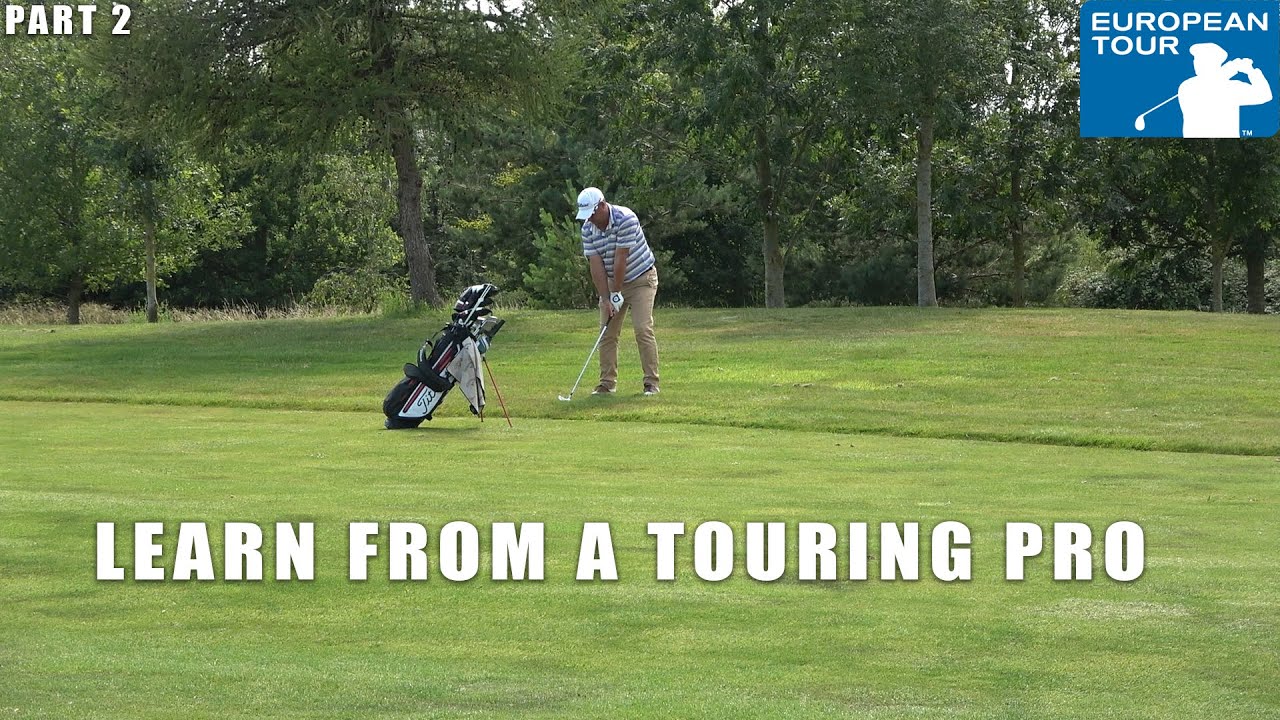 James Wiltshire Vs Steve Surry | Learn how to play golf from a tour pro!! | Part 2