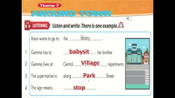 TUAN 24  LOP 4  THEME 7  LESSON 6