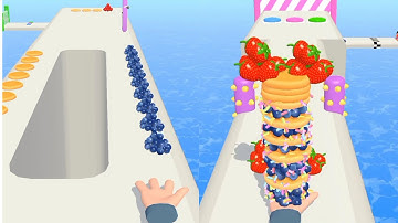 Pancake Run Game Ios Android Gameplay Walkthrough #12