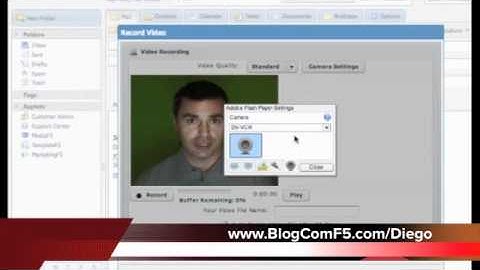 Video Email ComF5 Tutorial English