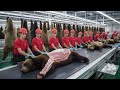 Inside the Secret Factory How Bear Leather Becomes a $10,000 Luxury Item – Most Expensive