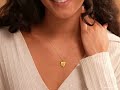 Handwriting Heart Necklace #necklace