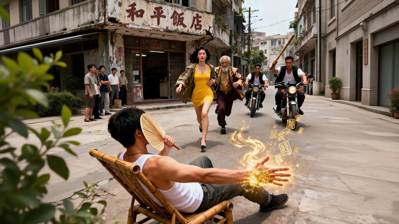 Преследование генерального директора бандой, прячьтесь, но неряшливый владелец — лучший боец!