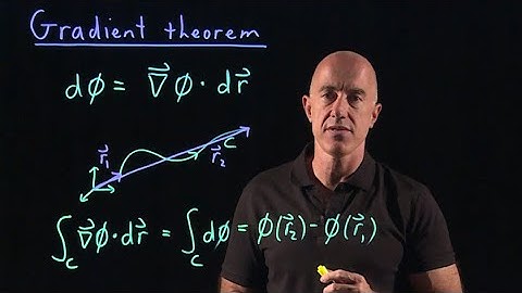 Gradient theorem | Lecture 43 | Vector Calculus for Engineers