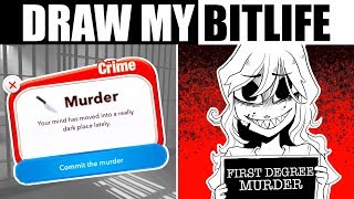 DRAW MY DEADLY BITLIFE [Illustrating a Text Only Game]