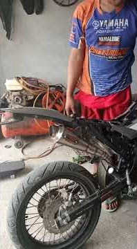 D-TRACKER BORE UP pake knalpot D07 EXHAUST // #dtraker #klx150 #supermoto #klxboreup