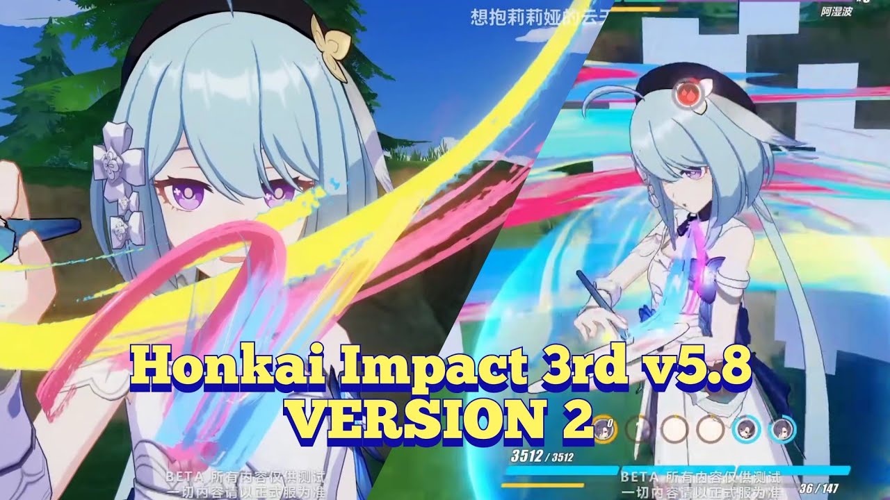 Honkai v5.8 | Griseo More Detailed Ultimate and Ending Pose! (Version 2)