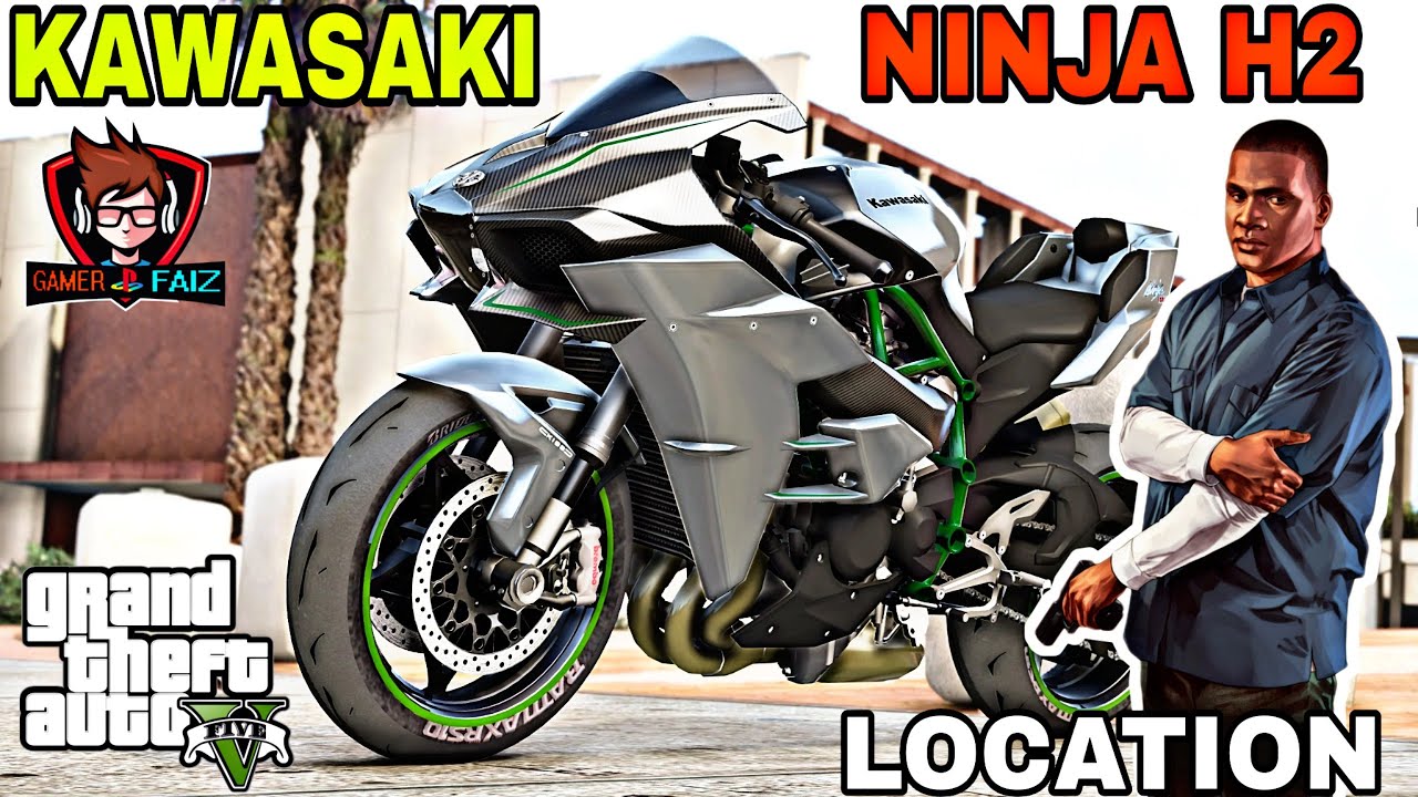 B)グランド・セフト・オート5 Kawasaki ninja H2 Location Gta 5 Story Mode ! Gamerfaiz - YouTube