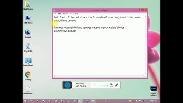 Install TWRP Recovery in AQ4501 without Root