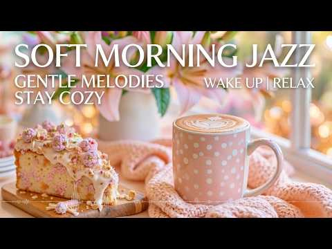 Soft Morning Jazz ~ Chill Café Ambience & Easy Bossa Nova Piano for a Productive Morning