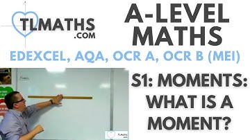 A-Level Maths: S1-01 Moments: What is a Moment?