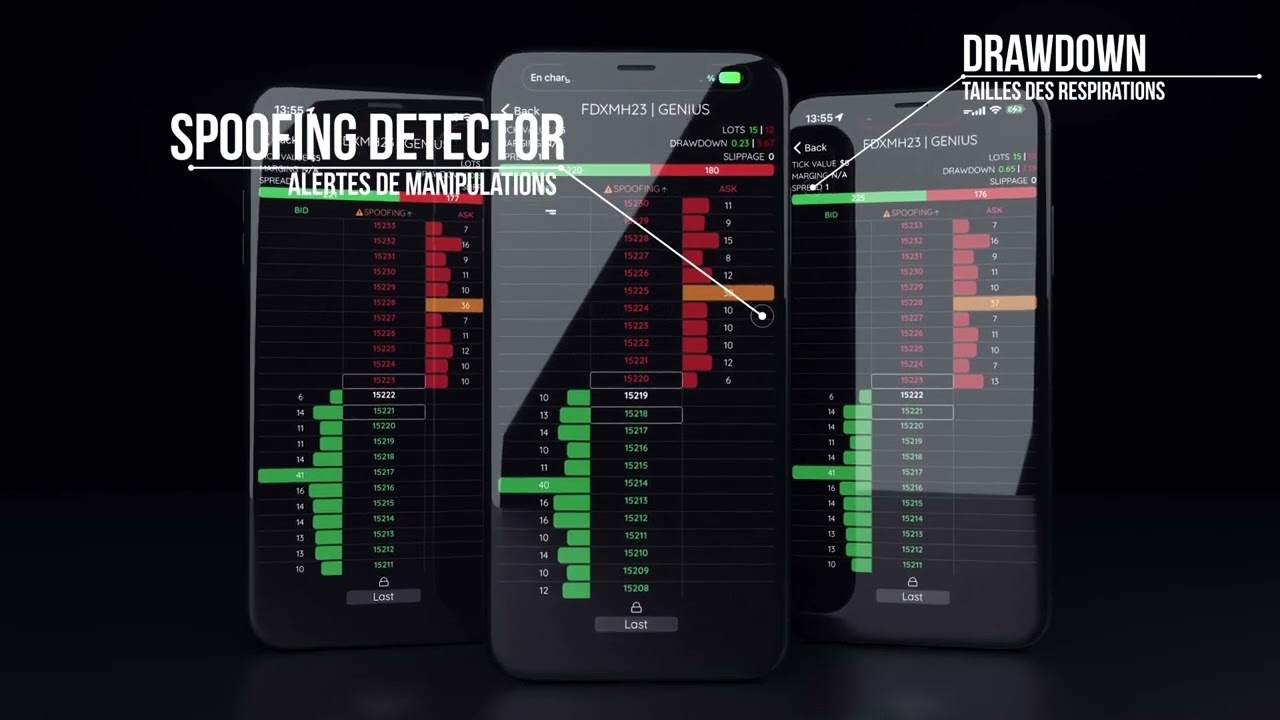 TRADING AUX CARNETS D'ORDRES SUR MOBILE
