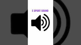 e sport sound effect #fifa #sound #esports