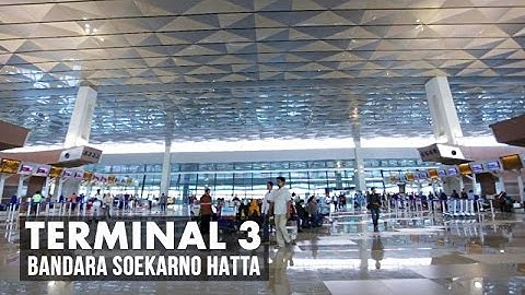 Kemegahan Terminal 3 Ultimate Bandara Soetta