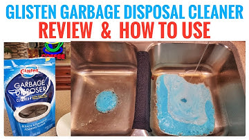 Review Glisten Garbage Disposer Cleaner Odor Remover How To Use      Best Foaming Cleaner!