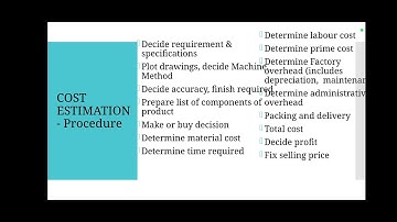 Process Planning and Cost Estimation-Introduction of cost estimation-Dr.P.Ravikumar,Prof,Mecht