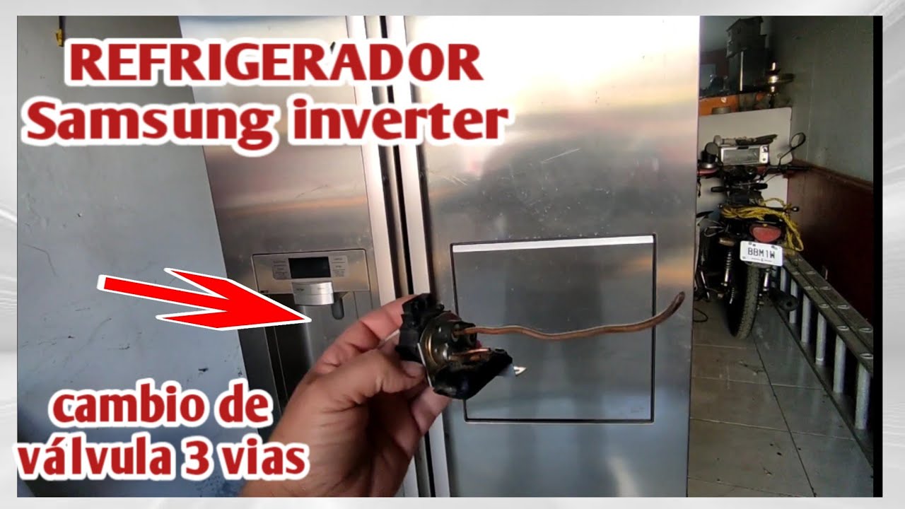 cómo cambiar válvula 3 vías y hacer vacío REFRIGERADOR Samsung inverter