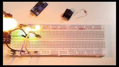 Arduino Eğitimleri Ders-7 ,Ses Sensörü ve Alev Sensörü (Yangın Alarmı-Ses ile Led Yakma) #arduino