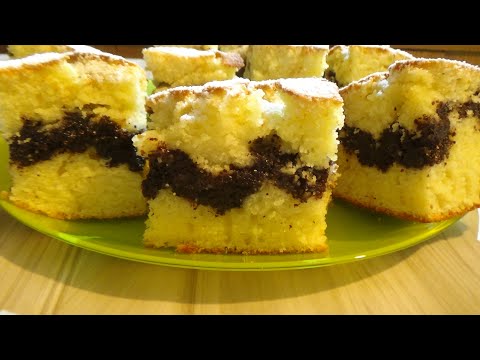 Остался стакан кефира? Ваши родные будут в восторге от этого пирога! Poppy seed pie!