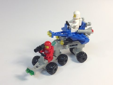 YouTube thumbnail: Lego Classic Space 6871 Star Patrol Launcher from 1984!